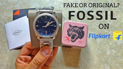 how to tell if you have a fake fossil watch